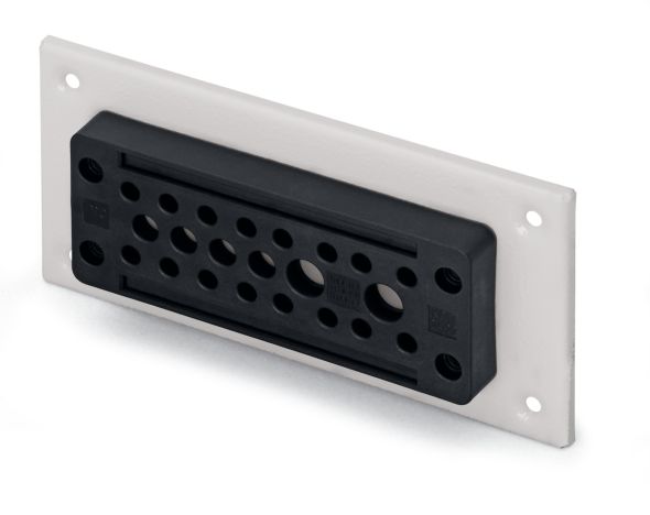 Kabeldurchführungsplatte 850-820/000-001 Kabeldurchführungsplatte 850-820/000-001