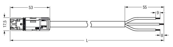 konfekt. Anschlussleitung 774-9993/216-202 konfekt. Anschlussleitung 774-9993/216-202