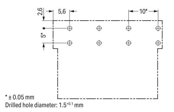 Stecker für Leiterplatten 770-874/011-000/072- Stecker für Leiterplatten 770-874/011-000/072-