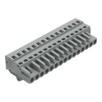 1-Leiter-Federleiste 231-115/008-000