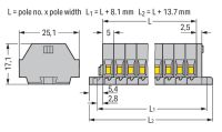 2-Leiter-Klemmenleiste 260-110