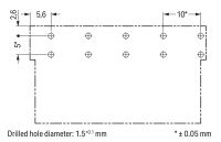 Buchse für Leiterplatten 770-845/011-000/062-