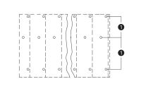 Dreistock-Leiterplattenkl. 737-562