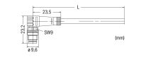 Sensor-/Aktorleitung M8St. 756-5112/030-100