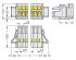 1-Leiter-Federleiste 734-108/037-000/033-