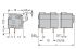 Leiterplattenklemme 255-608/333-000