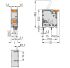 Leiterplattenklemme Hebel 2616-1#4055143842952