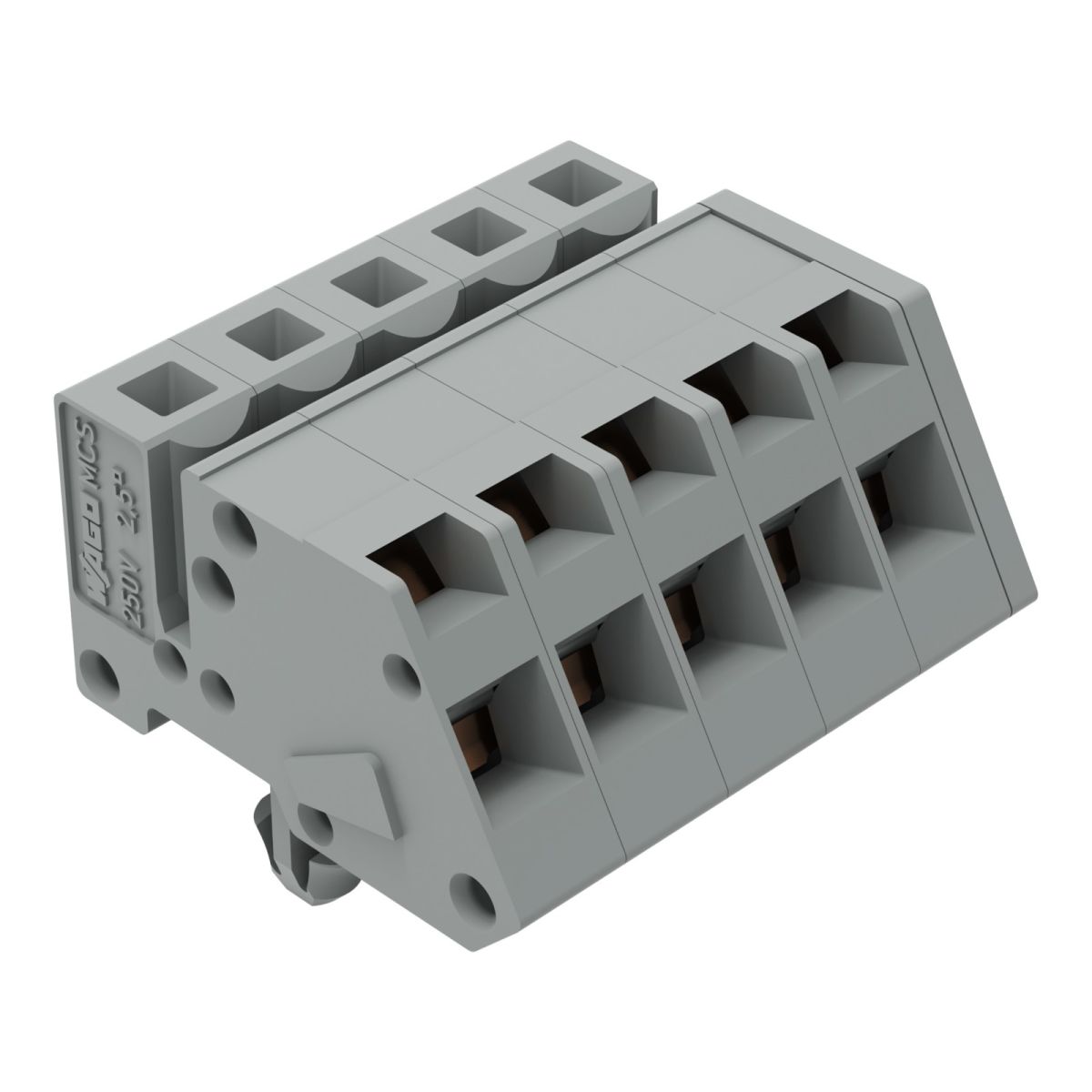 1-Leiter Federleiste 731-505/008-000