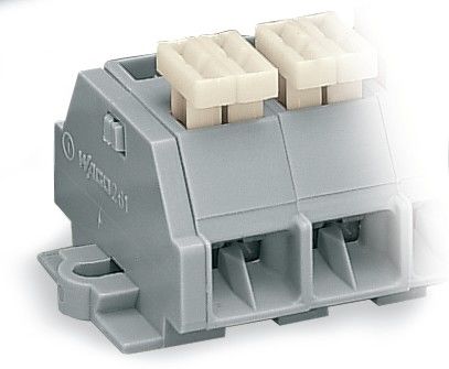 4-Leiter-Klemmenleiste 261-252/332-000