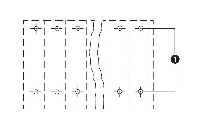 DoppelstockLeiterplattenk. 736-106