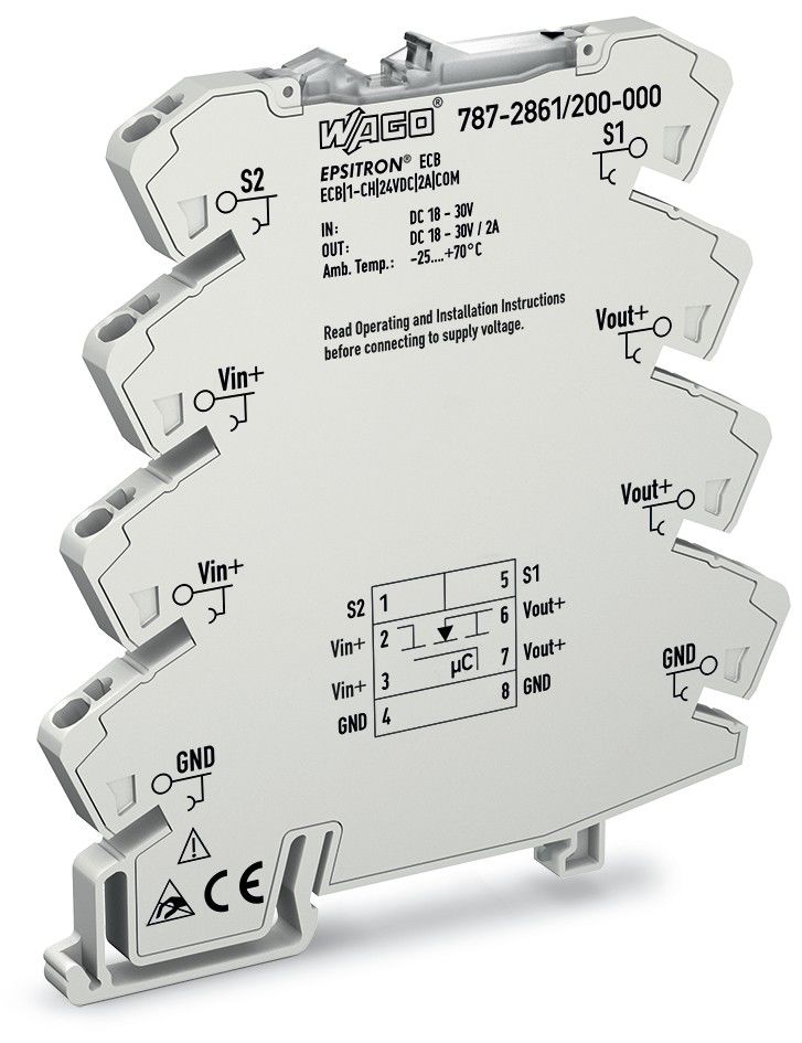 Elektron. Schutzschalter 787-2861/200-000