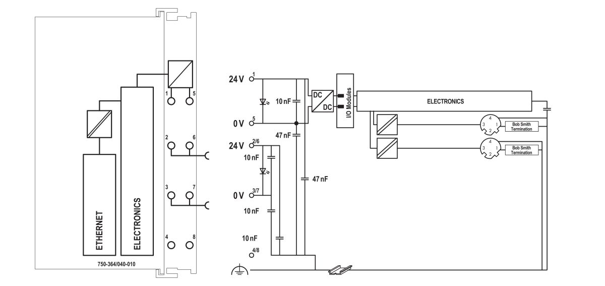 Feldbuskoppler 750-364/040-010 Feldbuskoppler 750-364/040-010