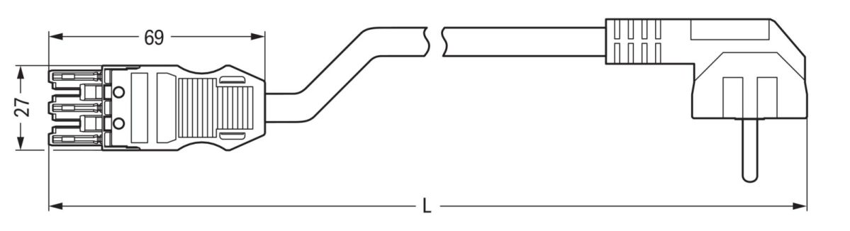 konfekt. Übergangsleitung 771-9993/307-101