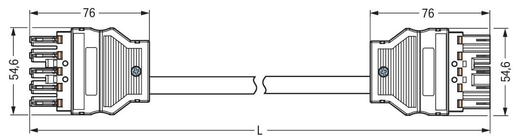 konfekt.Verbindungsleitung 771-8985/017-803