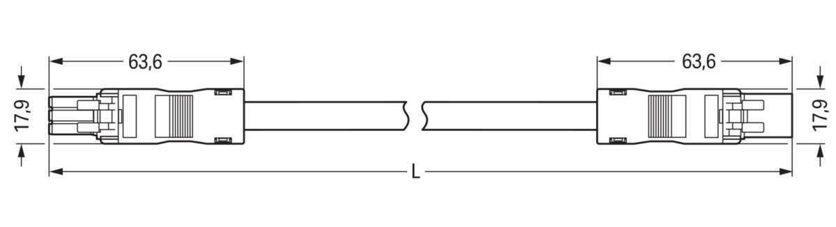 konfekt.Verbindungsleitung 891-8993/005-203