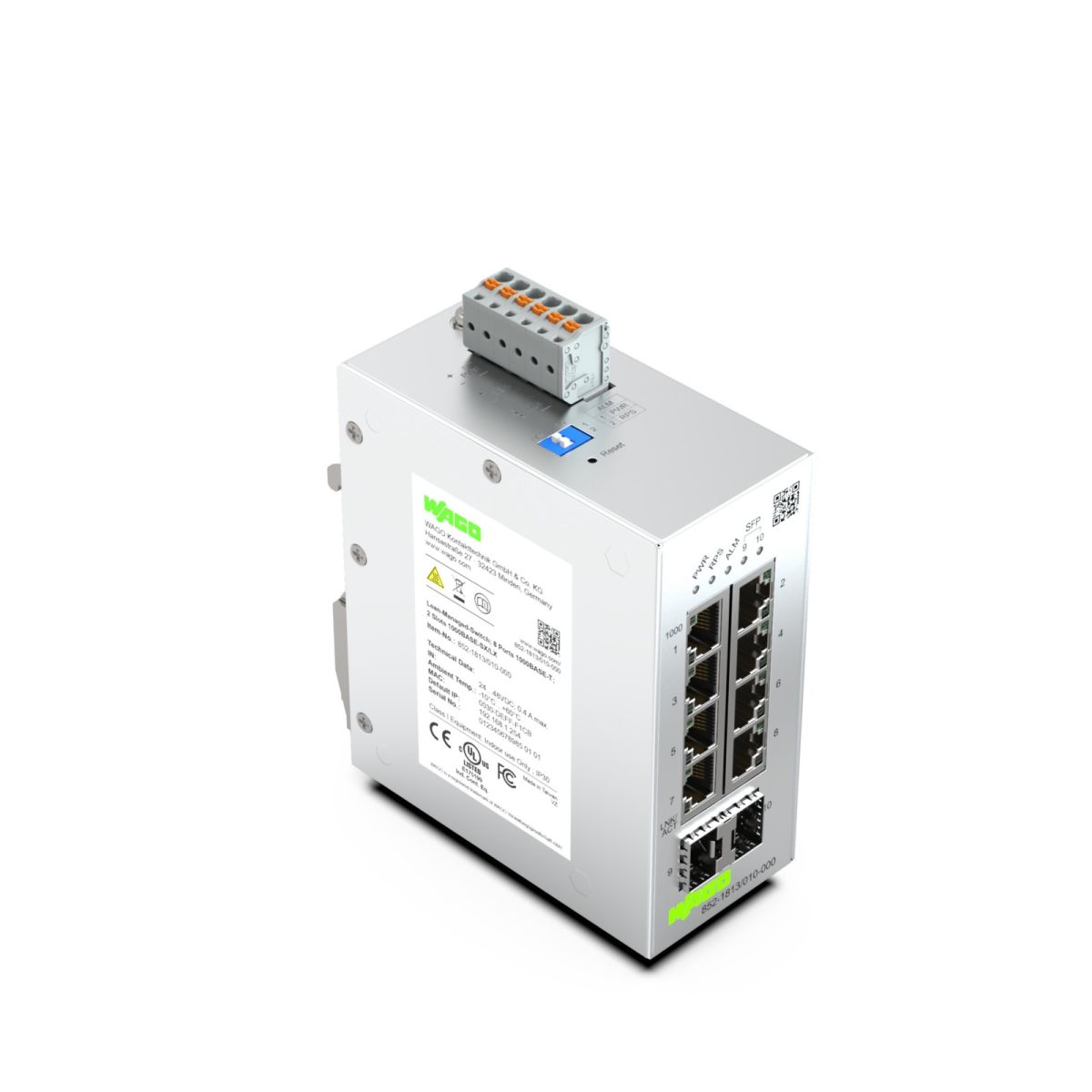 Lean-Managed-Switch,8 852-1813/010-000 Lean-Managed-Switch,8 852-1813/010-000