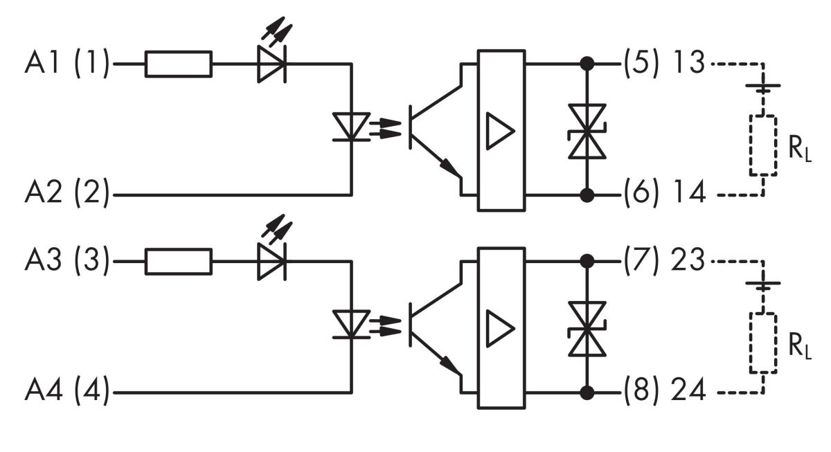 Optokopplermodul 857-1430 Optokopplermodul 857-1430