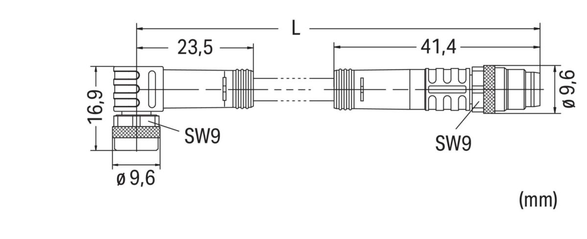 Sensor-/Aktorleitung M8Bu. 756-5203/030-010