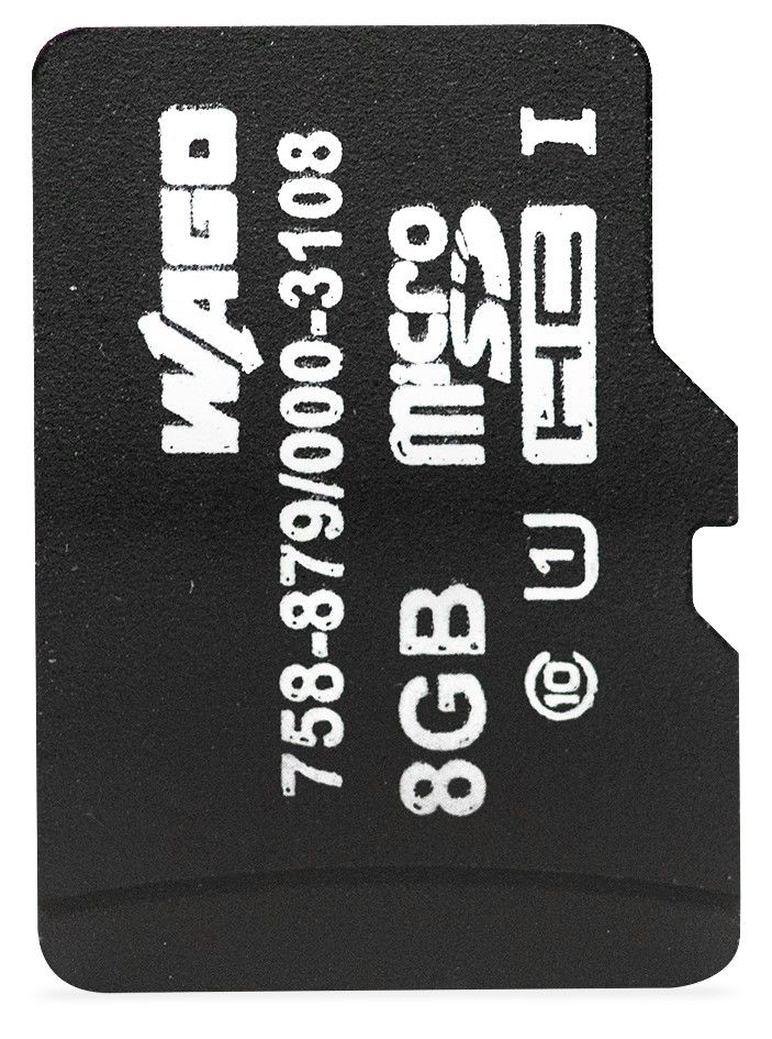 Speicherkarte 758-879/000-3108 Speicherkarte 758-879/000-3108
