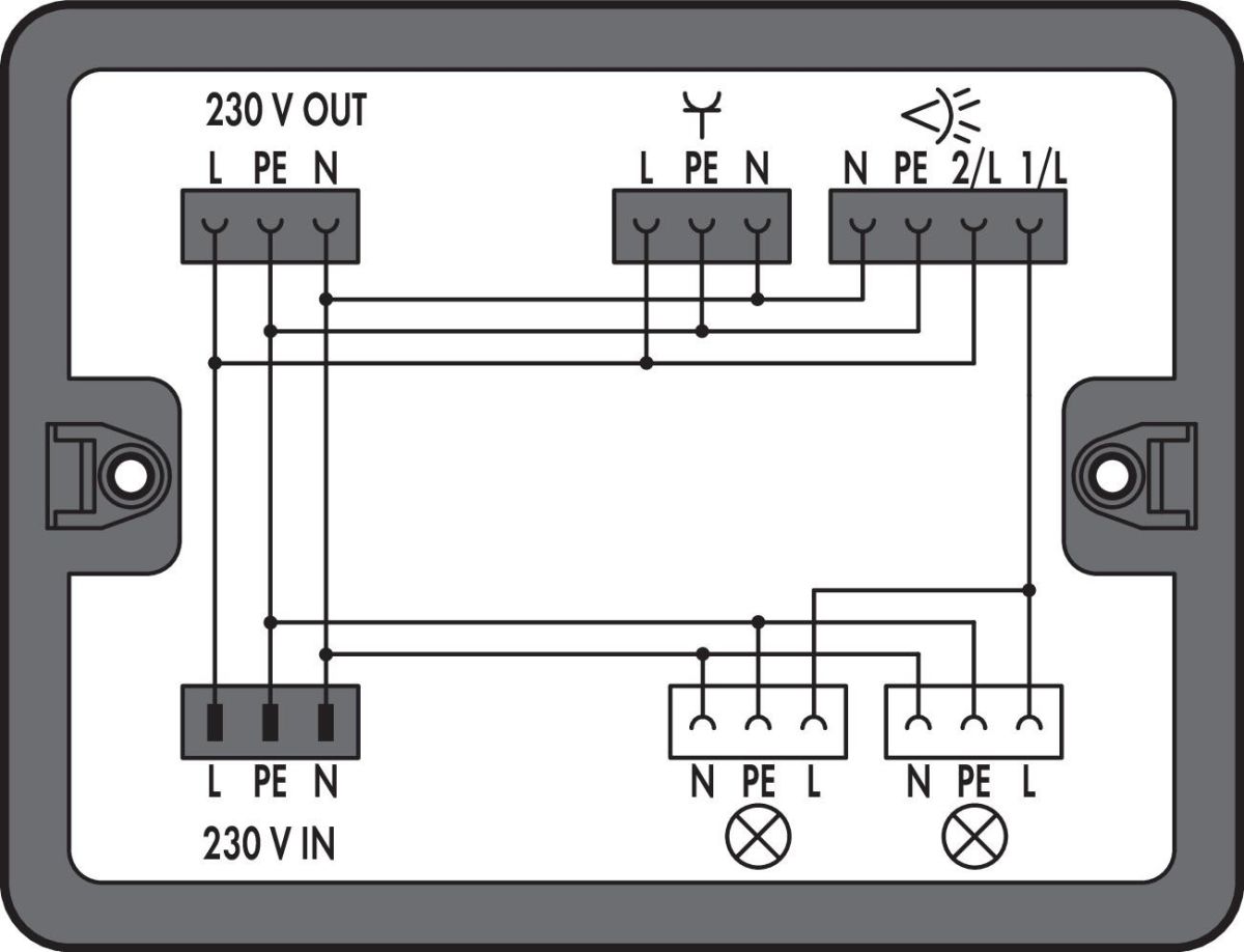 Verteilerbox 899-631/180-000