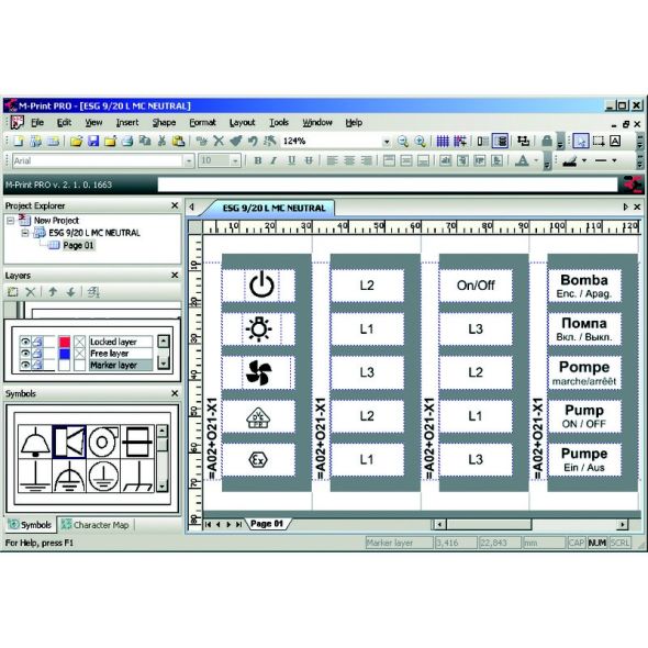 Software M-PRINT PRO