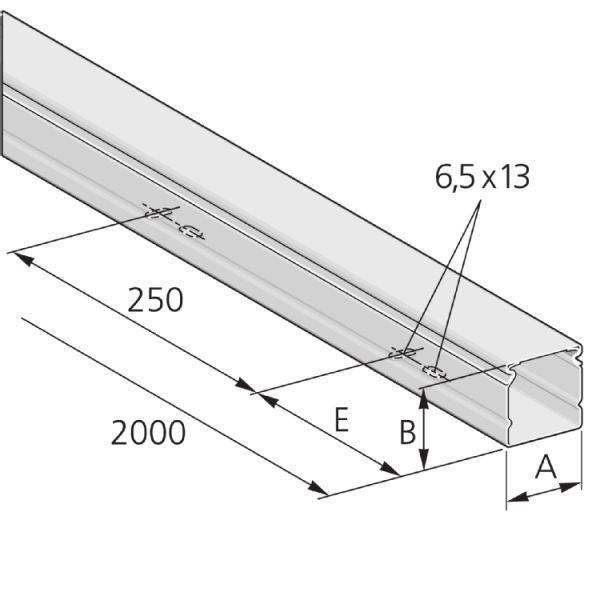 Installationskanal PIK 60/60 VA Installationskanal PIK 60/60 VA