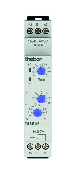 Elektronisches Zeitrelais TM 345 MF Elektronisches Zeitrelais TM 345 MF