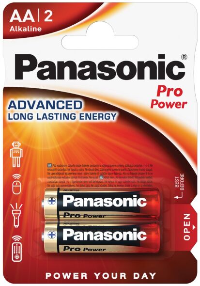 Batterie 1,5V Mignon AA LR6PPG/2BP Batterie 1,5V Mignon AA LR6PPG/2BP