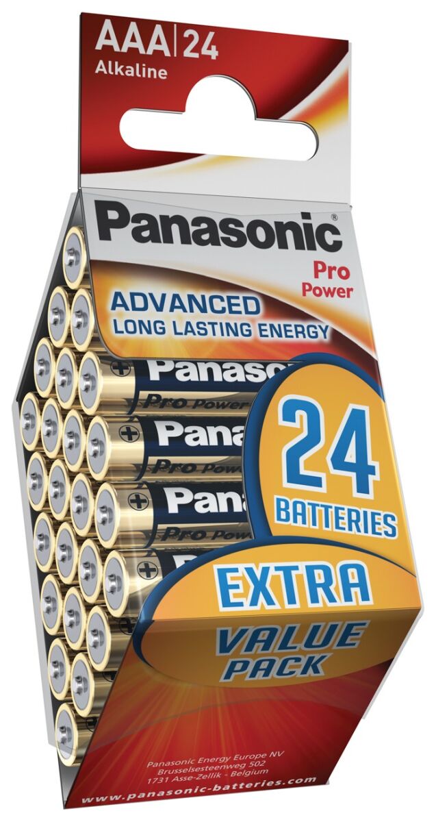 Batterie 1,5V Micro AAA LR03PPG/24PD