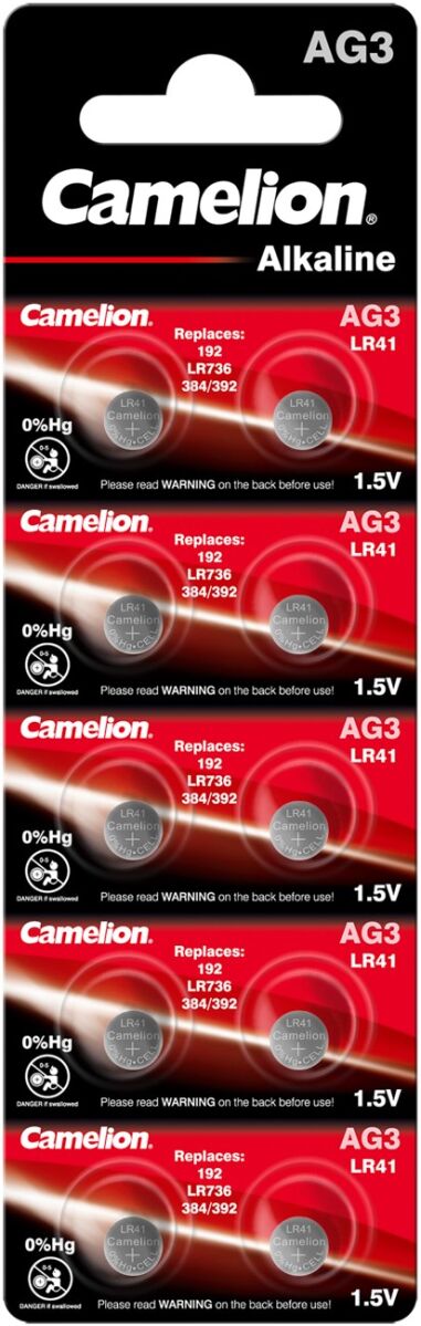 Knopfzelle 1,5V AG3 141206