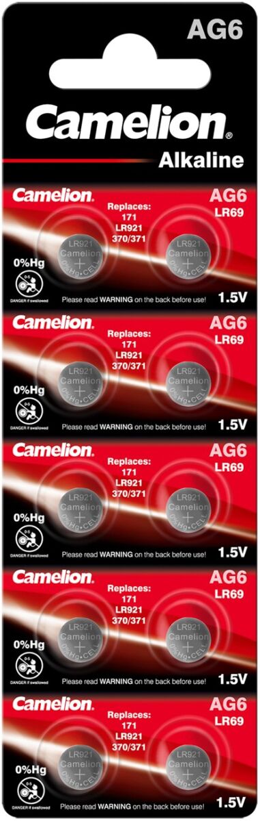 Knopfzelle 1,5V AG6 141219