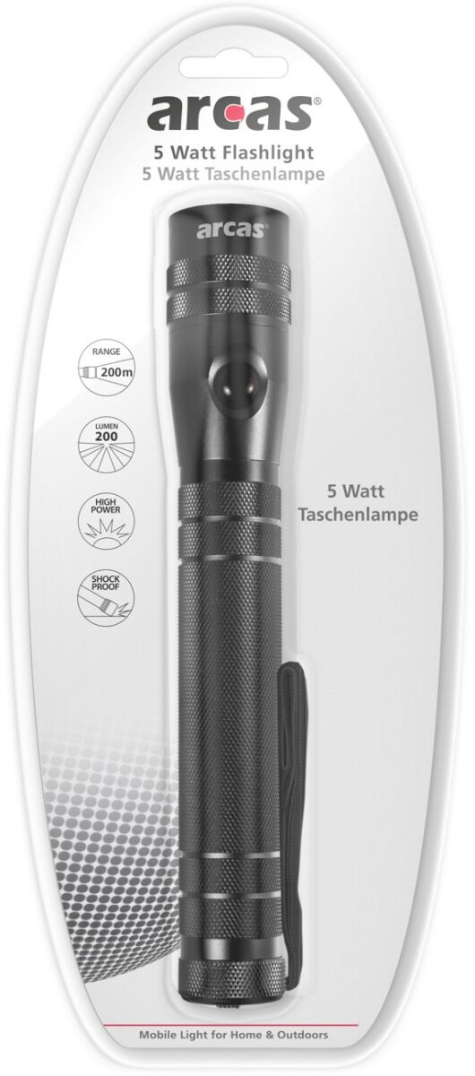 Taschenlampe 5Watt ARC-5Watt LED-TL