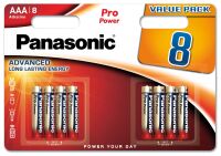 Batterie 1,5V Micro AAA LR03PPG/8BW