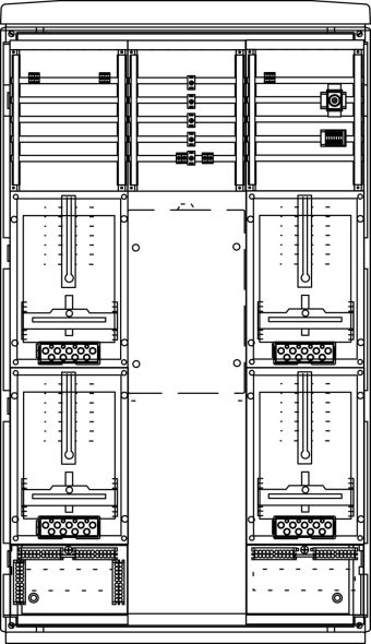 Zähleranschlusssäule ZS614T.N2.12 Zähleranschlusssäule ZS614T.N2.12