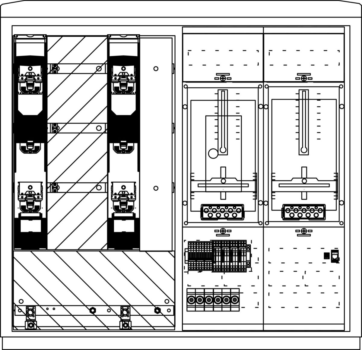 Wandlerschrank Freiluft WS822L.N4.C1101 Wandlerschrank Freiluft WS822L.N4.C1101