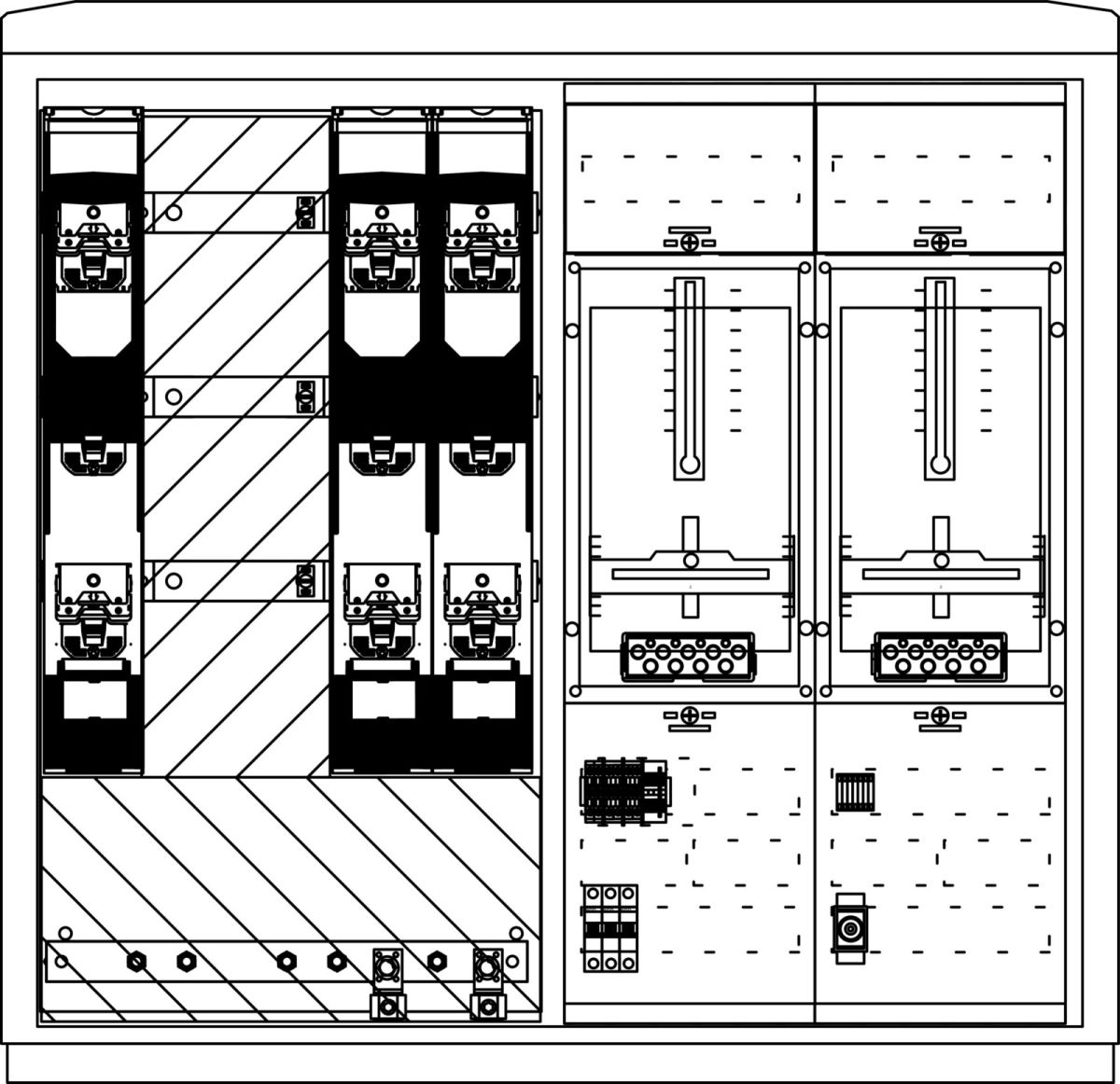 Wandlerschrank Freiluft WS824L.N1.C1203 Wandlerschrank Freiluft WS824L.N1.C1203