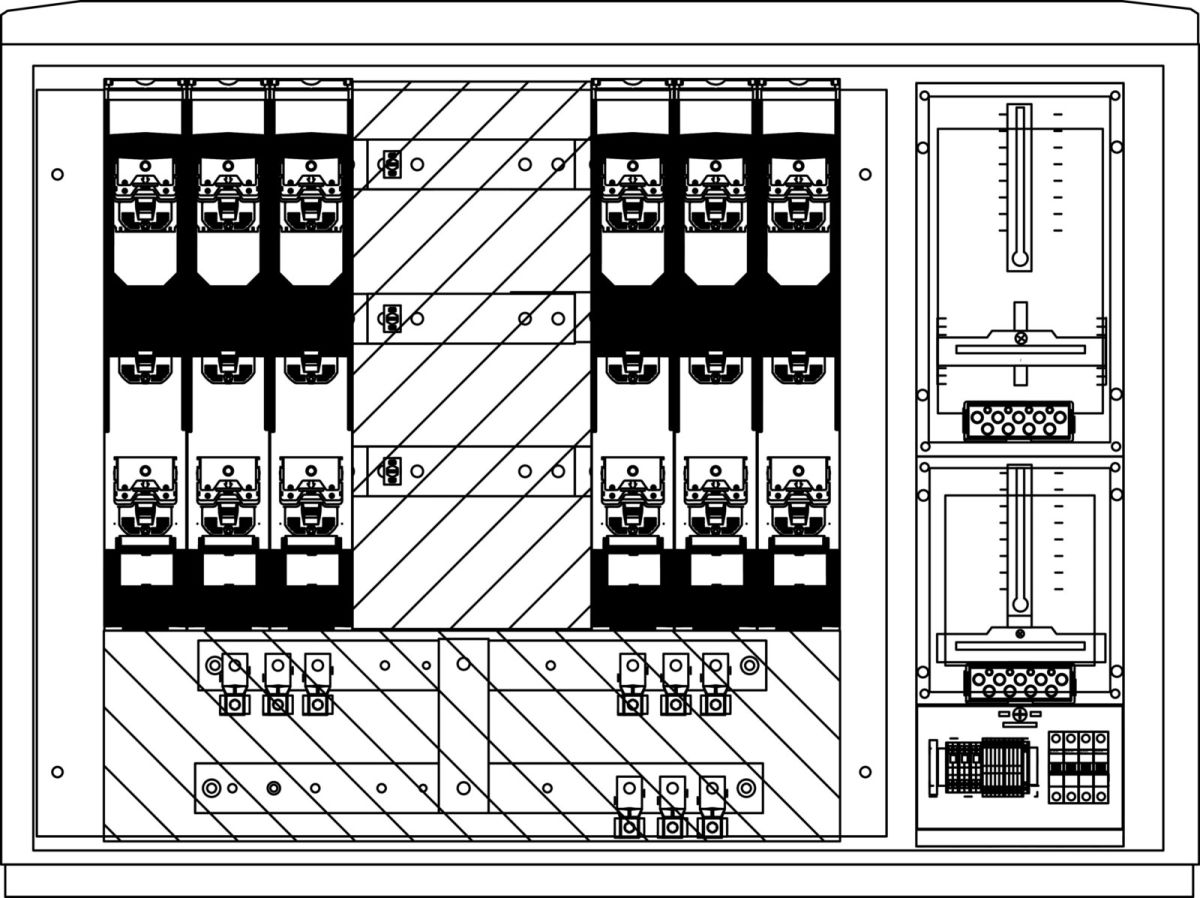 Wandlerschrank Freiluft WS836L.S1.N3301 Wandlerschrank Freiluft WS836L.S1.N3301