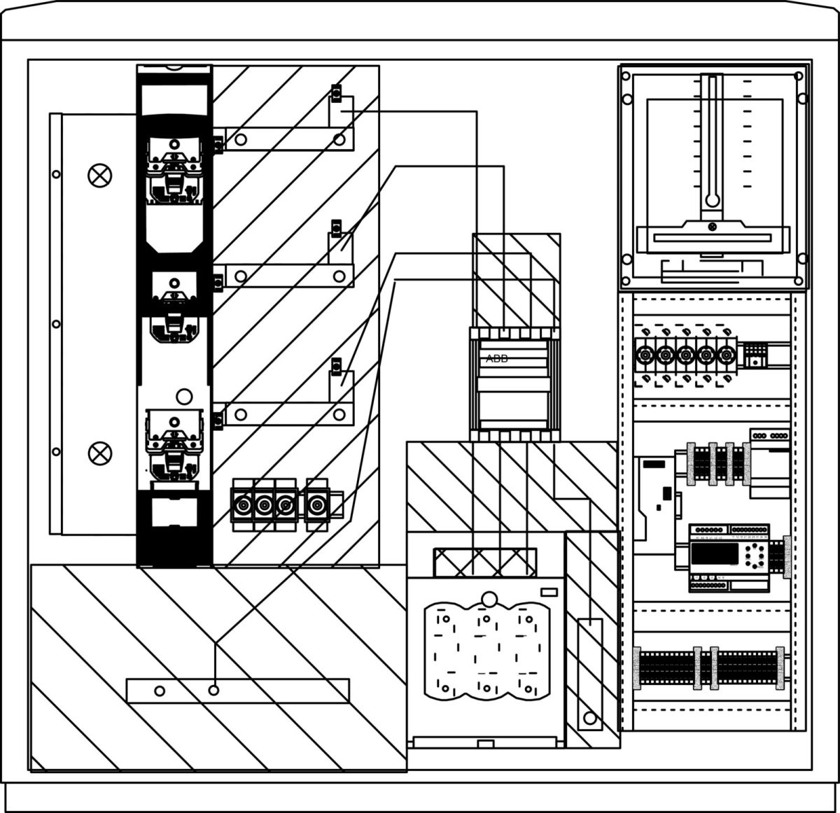 Wandlerschrank Freiluft WSP820V.N5.T1131 Wandlerschrank Freiluft WSP820V.N5.T1131