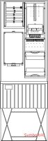 Zähleranschlusssäule ZS321.W2.24