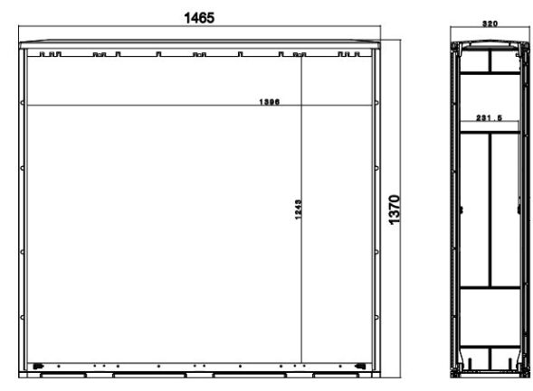 Normkabelverteilerschrank 3S1300MPIMC Normkabelverteilerschrank 3S1300MPIMC