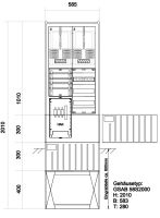 Zähleranschlußsäule 39.00.1P21V3