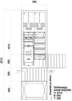 Zähleranschlußsäule 48.00.1P21HSAV4