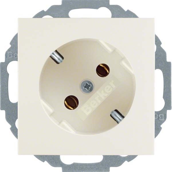 SCHUKO-Steckdose 47278982 weiß glänzend SCHUKO-Steckdose 47278982 weiß glänzend