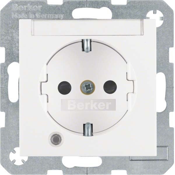 SCHUKO-Steckdose 41101909 polarweiß matt SCHUKO-Steckdose 41101909 polarweiß matt