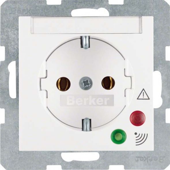 SCHUKO-Steckdose 41081909 polarweiß matt SCHUKO-Steckdose 41081909 polarweiß matt