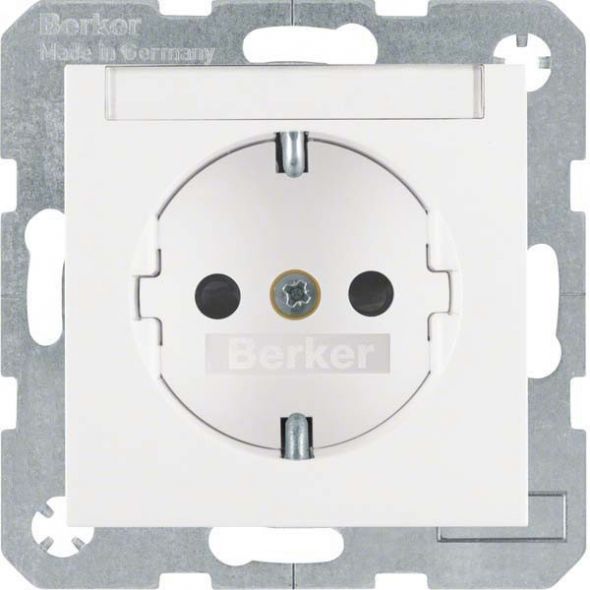 SCHUKO-Steckdose 41491909 polarweiß matt SCHUKO-Steckdose 41491909 polarweiß matt
