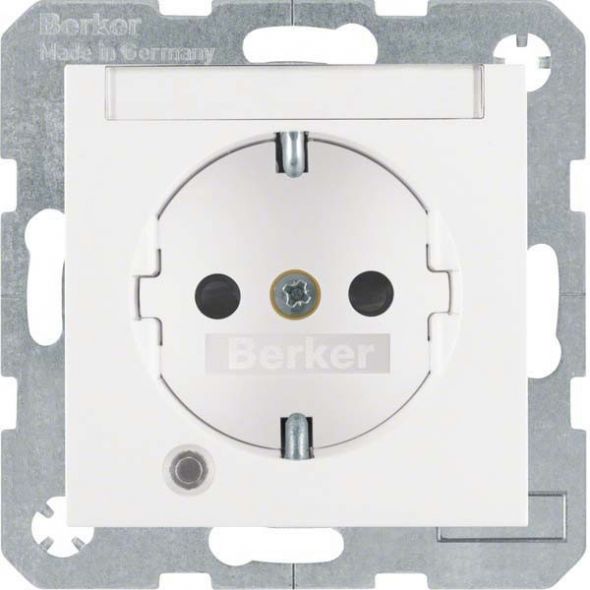 SCHUKO-Steckdose 41101909 polarweiß matt SCHUKO-Steckdose 41101909 polarweiß matt