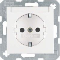 SCHUKO-Steckdose 41491909 polarweiß matt