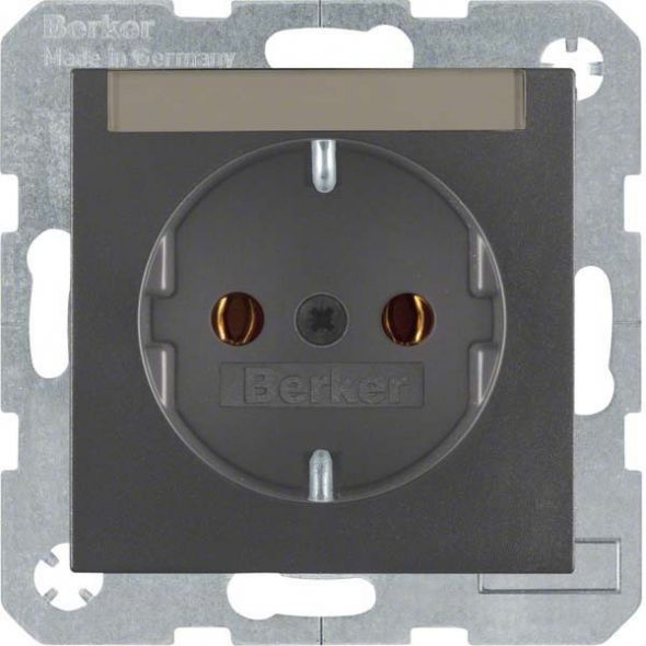 SCHUKO-Steckdose 47501606 anthrazit matt SCHUKO-Steckdose 47501606 anthrazit matt