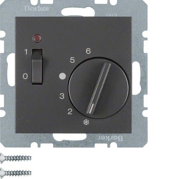 Temperaturregler 20311606 anthrazit matt Temperaturregler 20311606 anthrazit matt